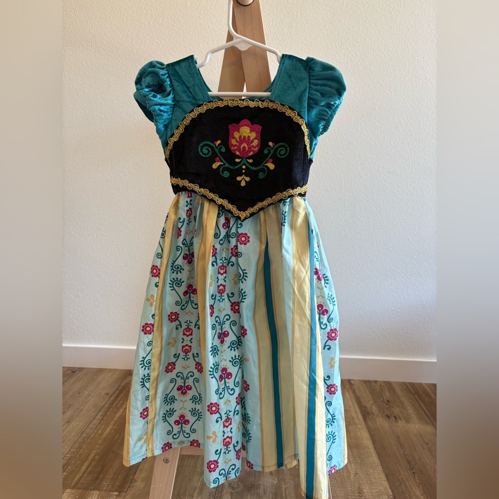 Little Adventures Anna “frozen” coronation dress size 1-3 years
